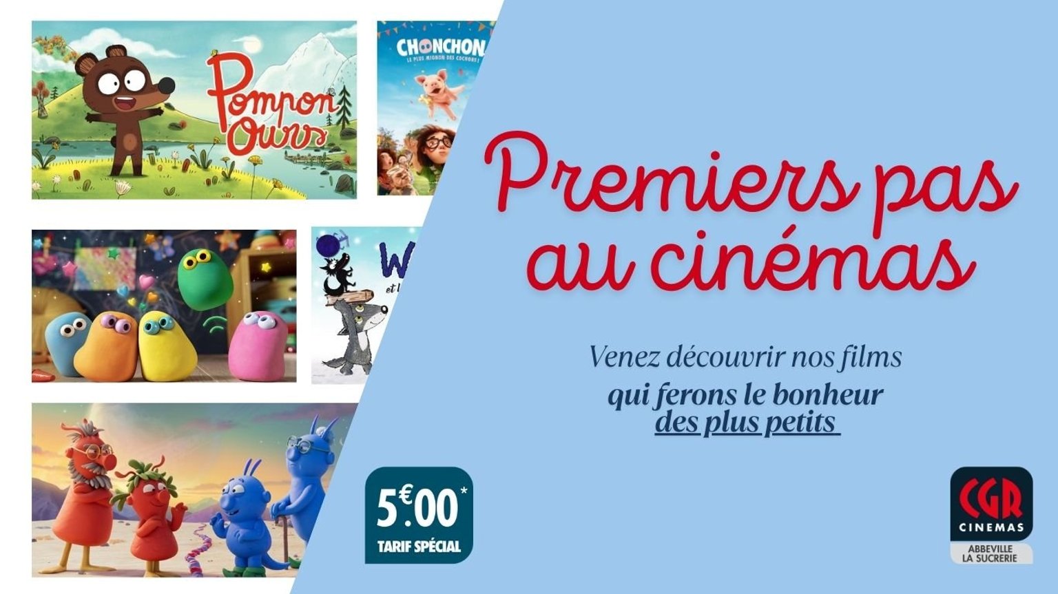 Premiers Pas au Cinémas 