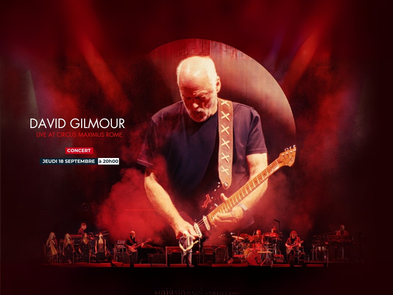 DAVID GILMOUR LIVE AT THE CIRCUS MAXIMUS