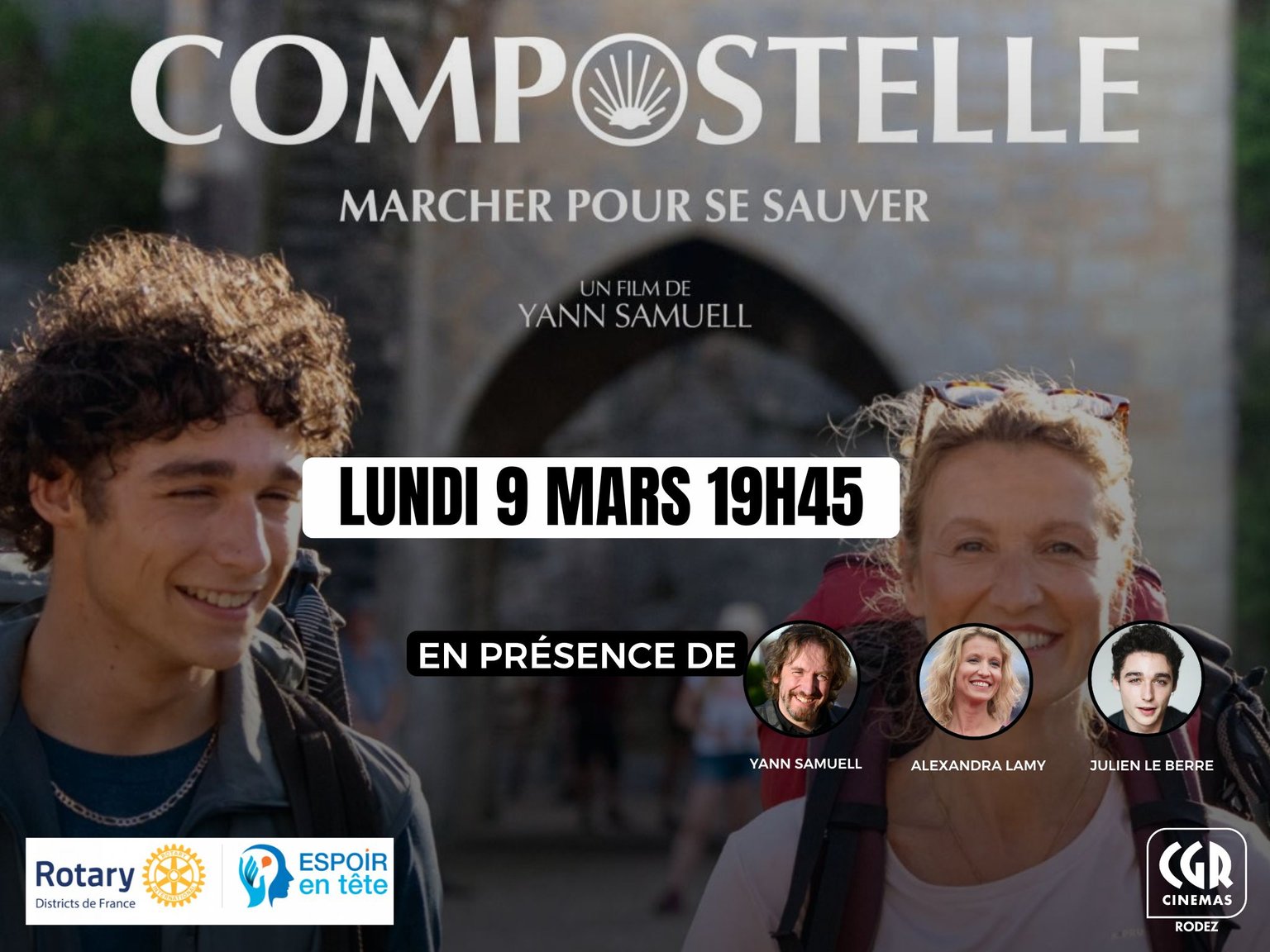 Compostelle - En présence de l'équipe du film