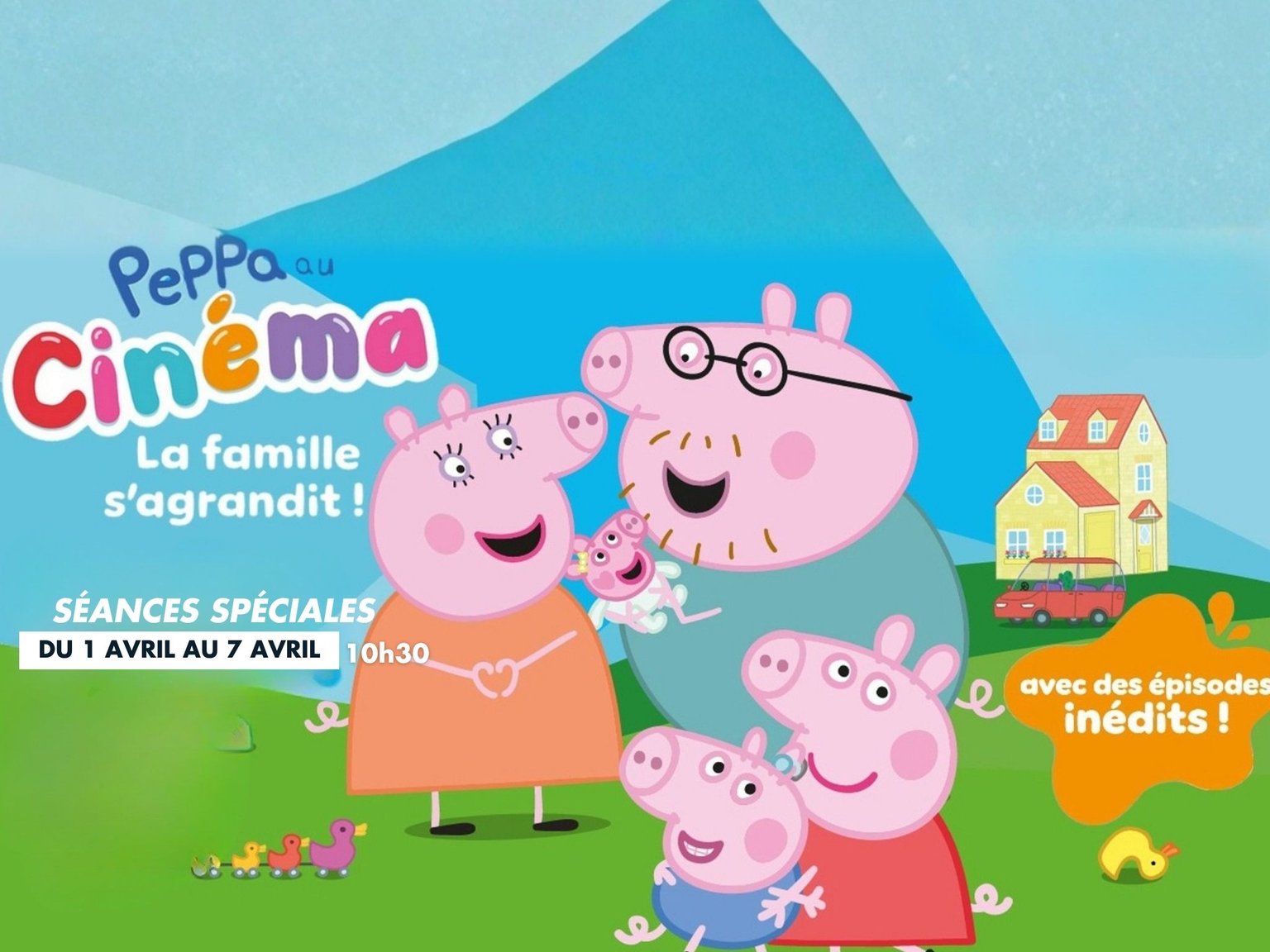 Peppa Pig au cinéma La famille s'agrandit