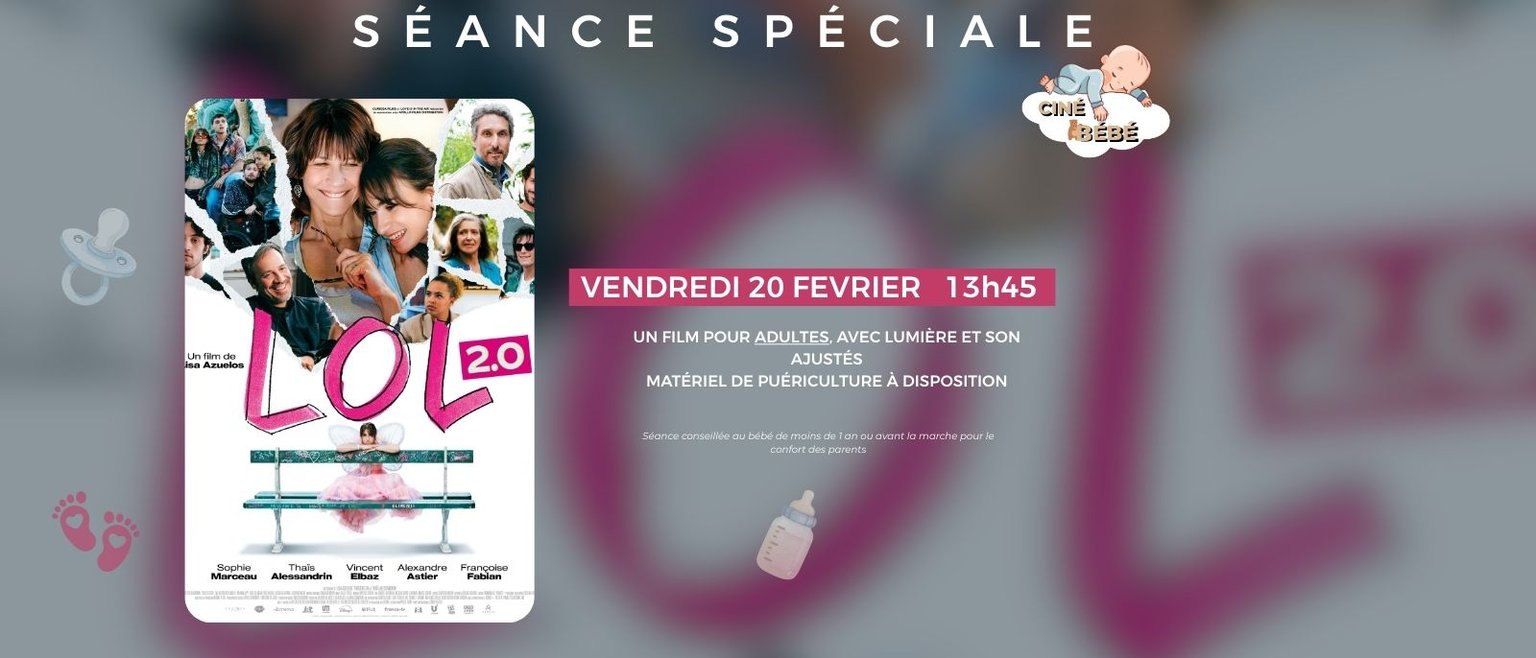 Séance spéciale Ciné bébé