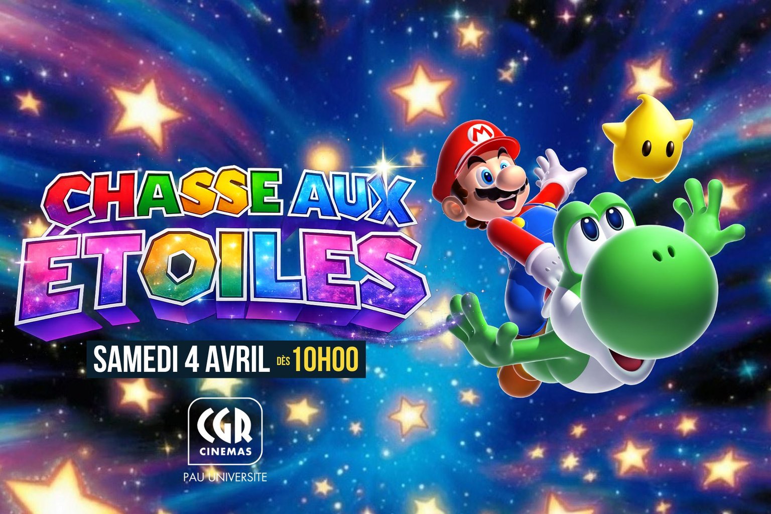 Matinée Spéciale - "SUPER MARIO GALAXY" I La Grande Chasse aux Étoiles !