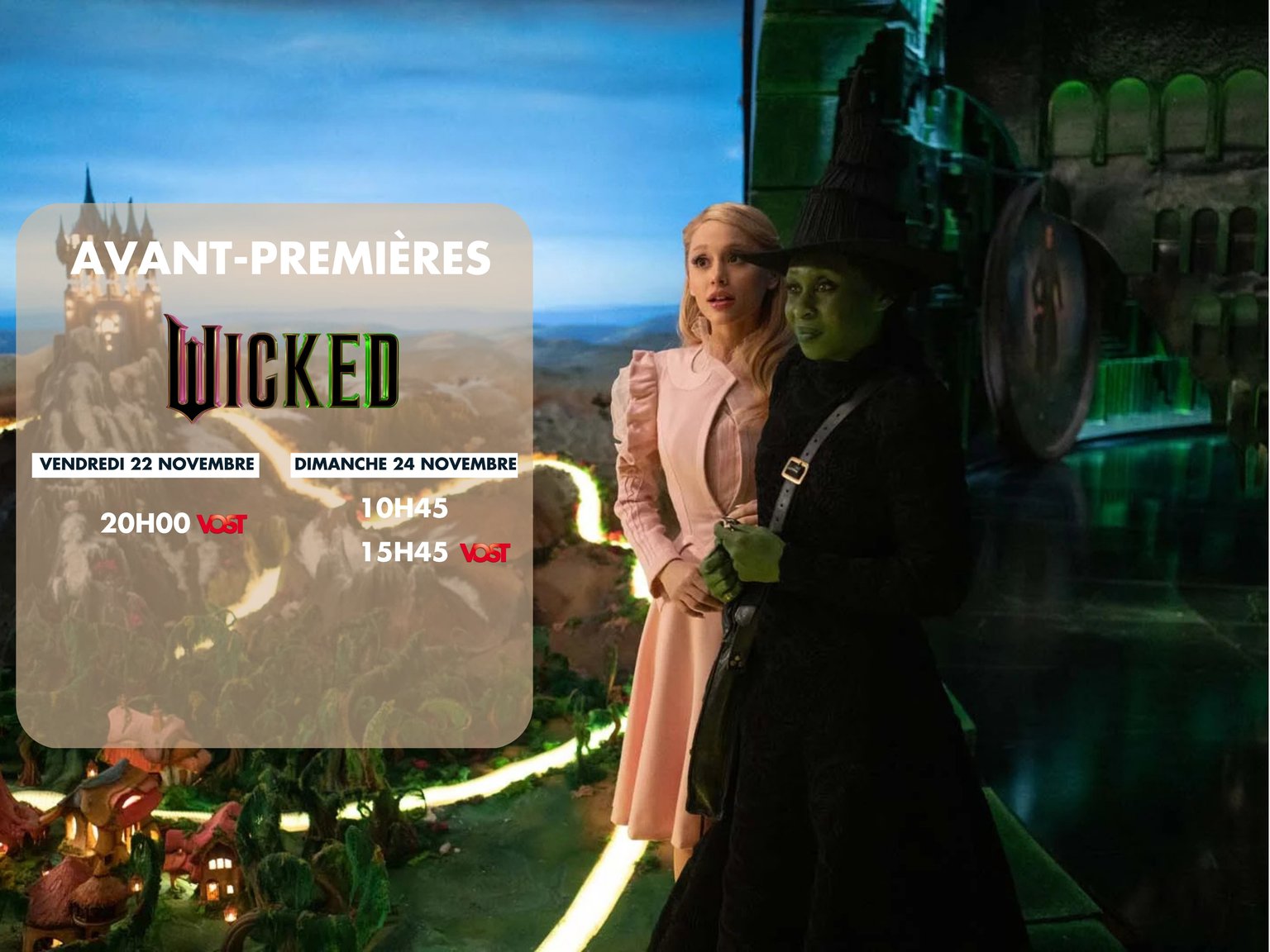 Avant-premières : Wicked