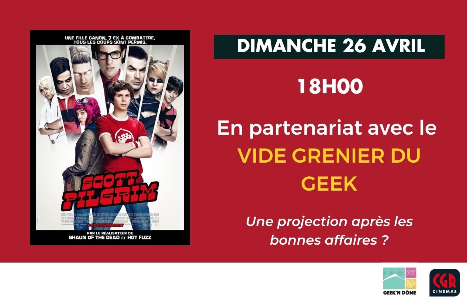 Partenariat Vide Grenier du Geek