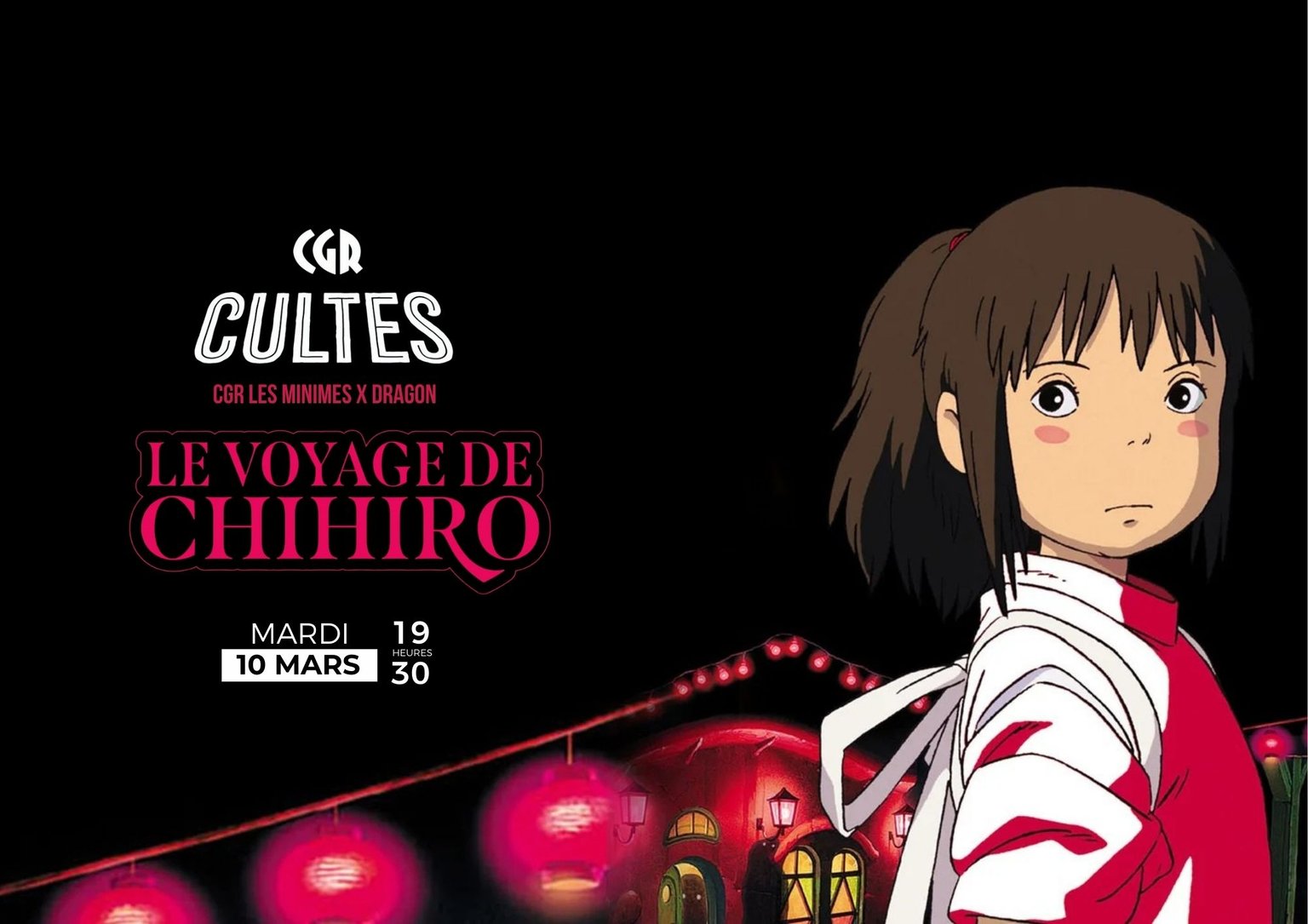 CGR CULTES : Le voyage de Chihiro