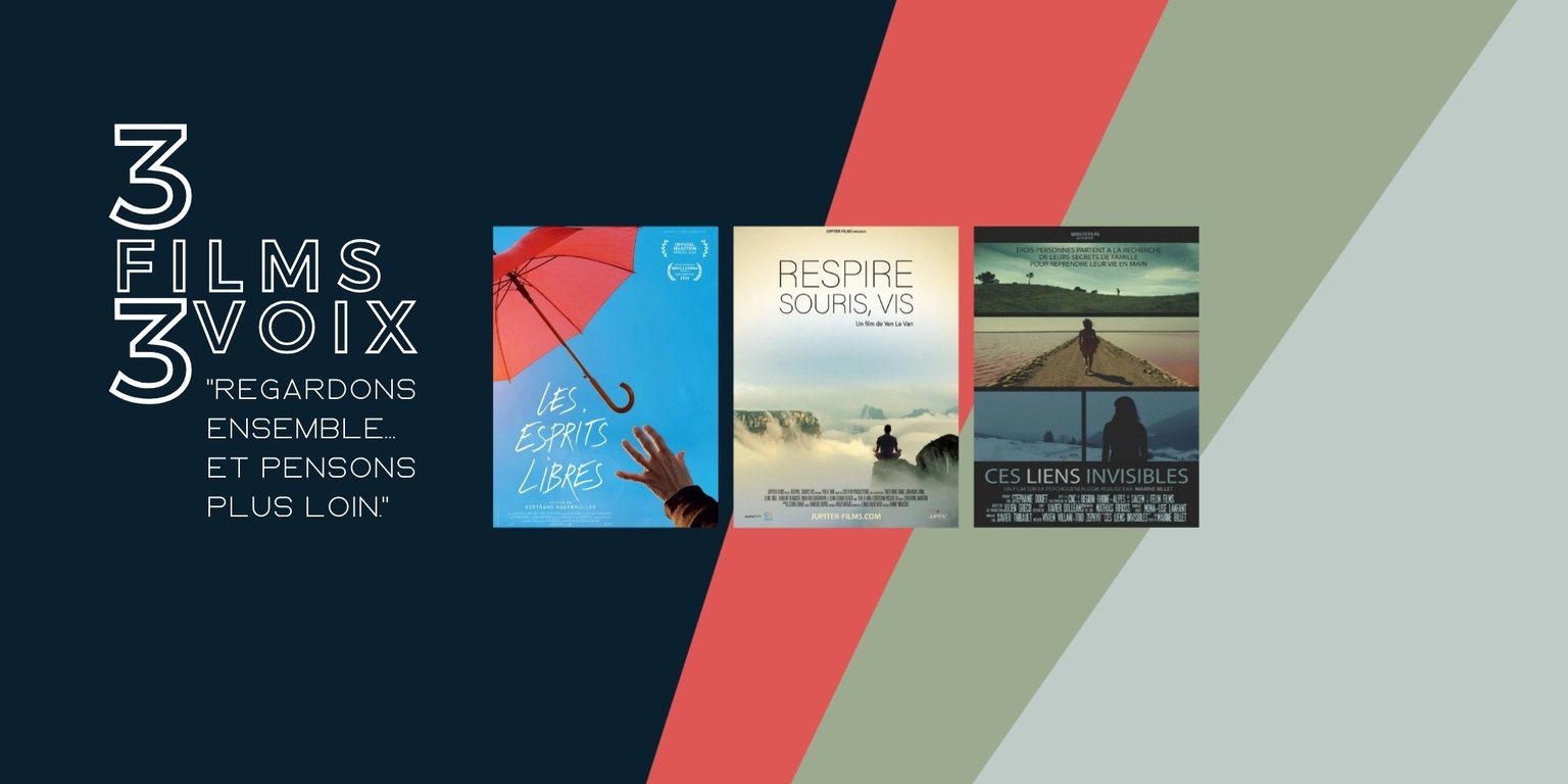 ✨ 3 FILMS, 3 VOIX, 3 DÉBATS ✨