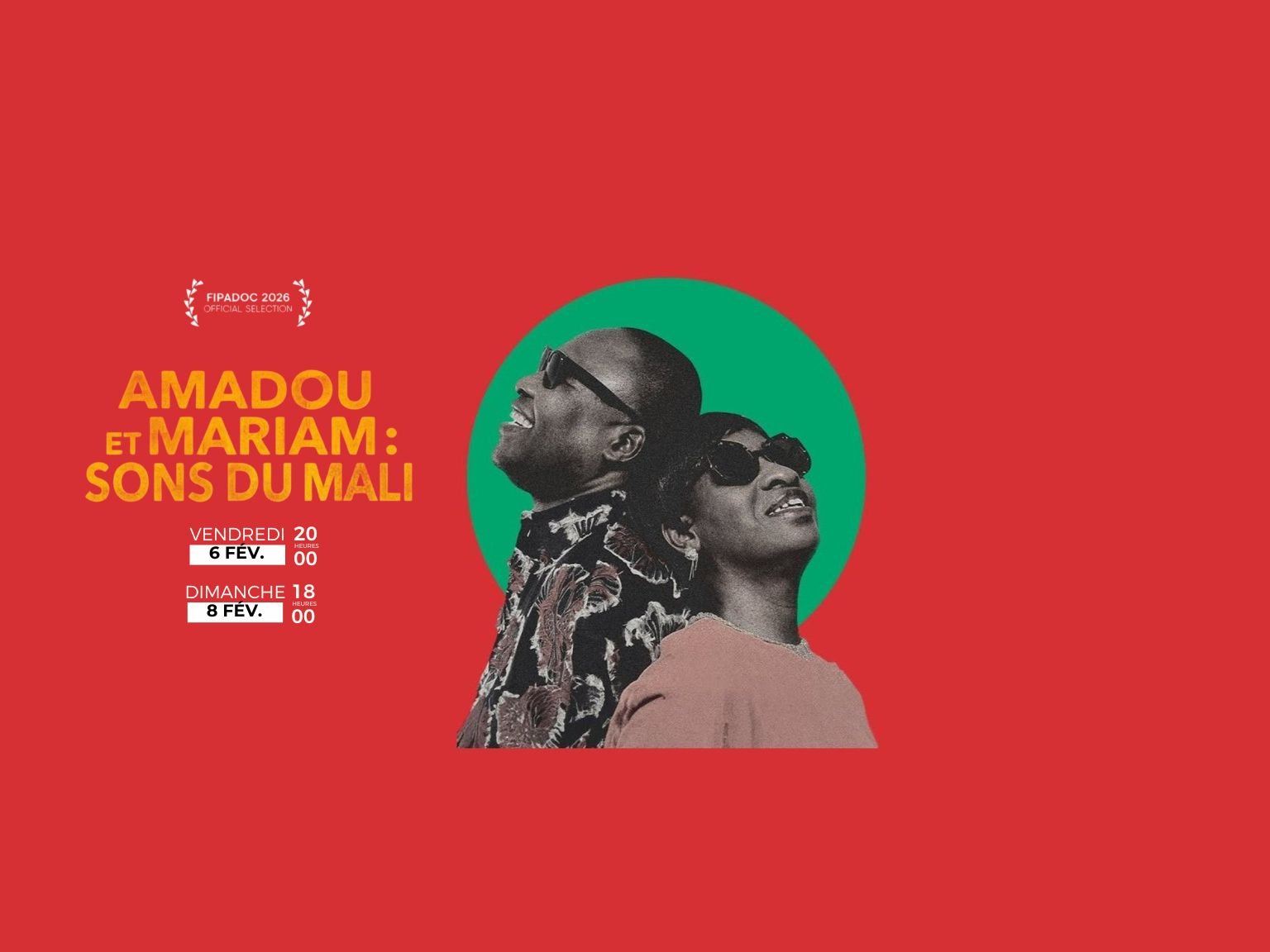 Concert : AMADOU ET MARIAM : SONS DU MALI