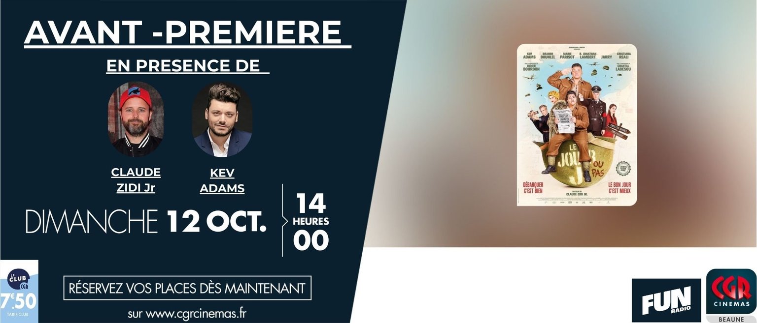 Le Jour J l Avant-première avec équipe