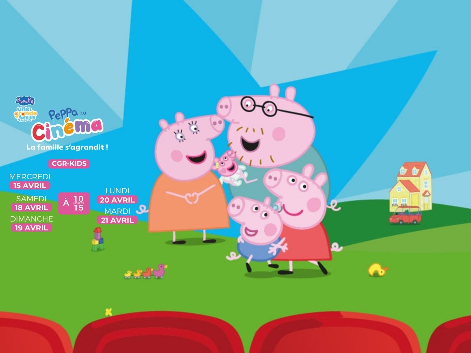 Peppa au cinéma : La famille s’agrandit !