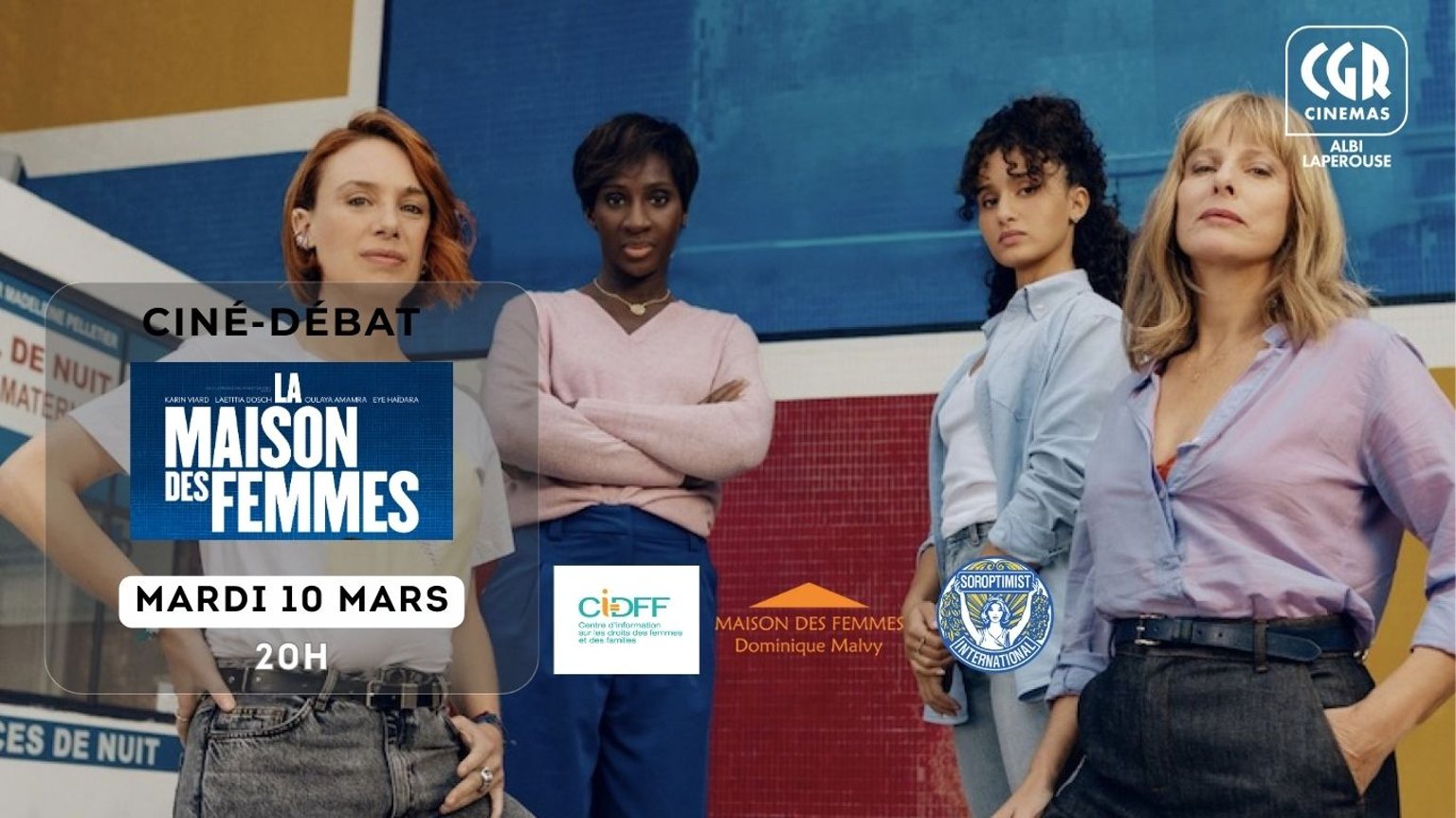 CINÉ-DÉBAT: "LA MAISON DES FEMMES"