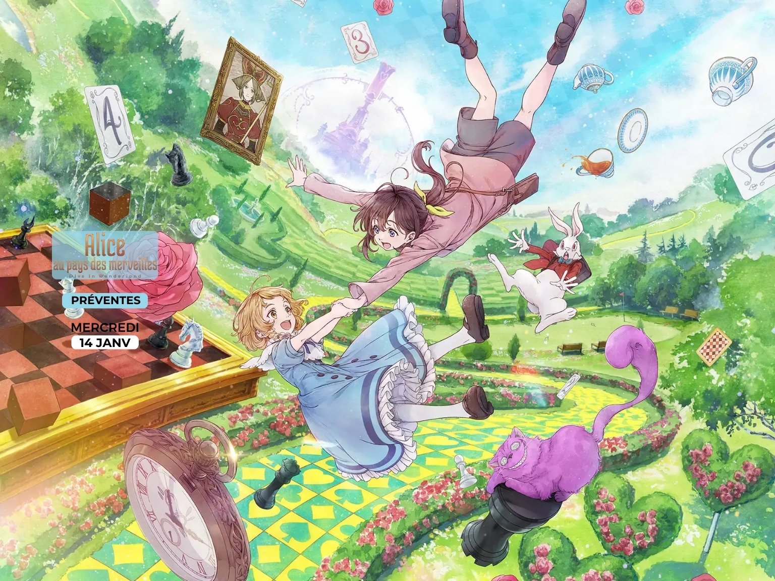 Alice au pays des merveilles, Dive in Wonderland