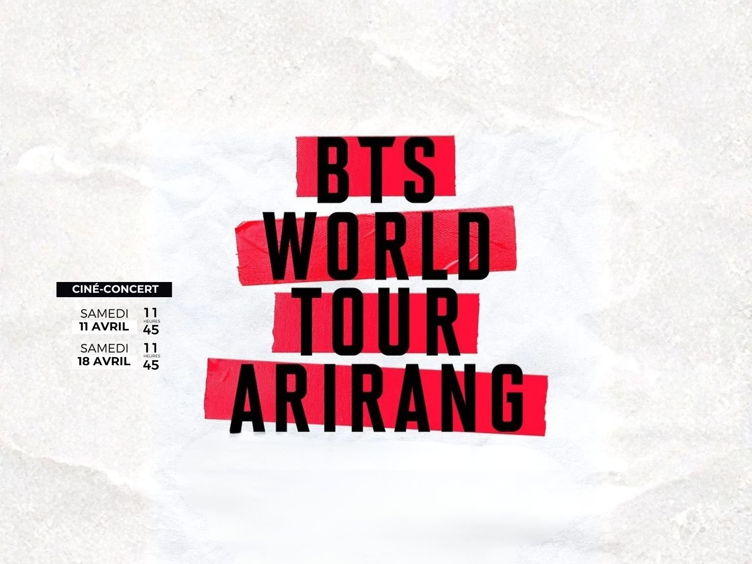 BTS WORLD TOUR 'ARIRANG’