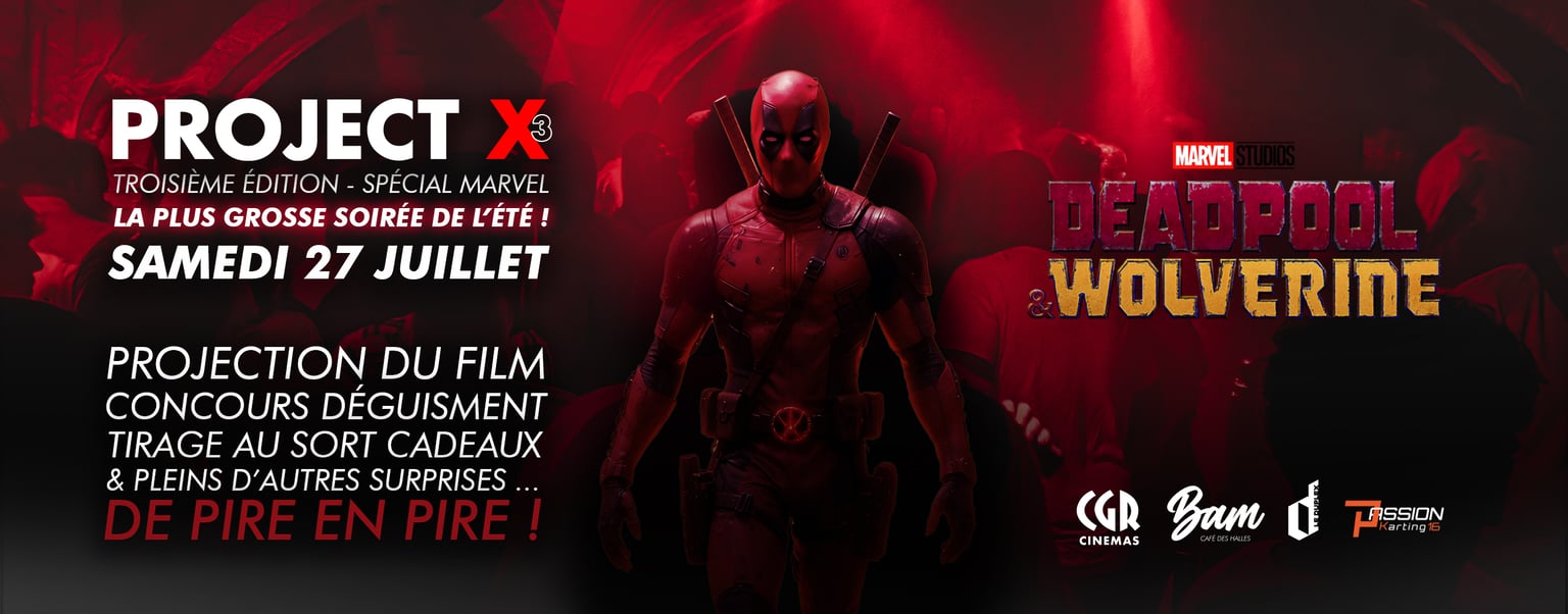 PROJET X : spéciale MARVEL - CGR Cinémas