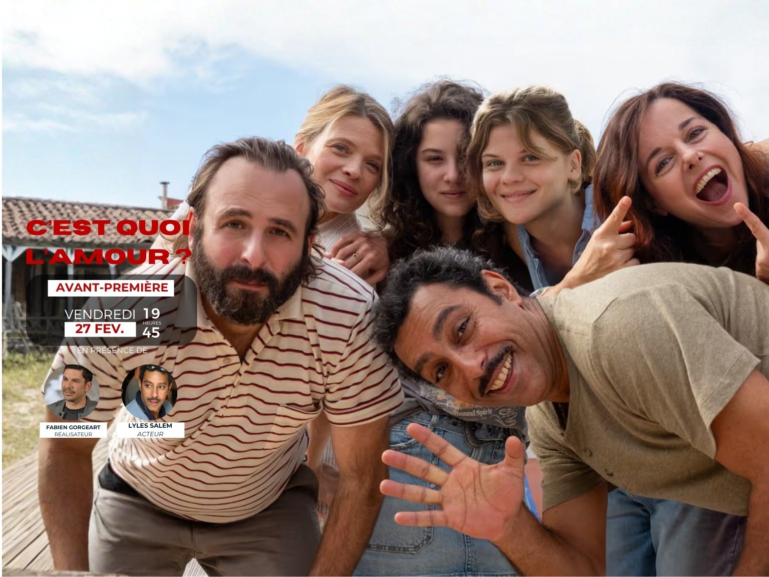 Avant-première : C'EST QUOI L'AMOUR ? 