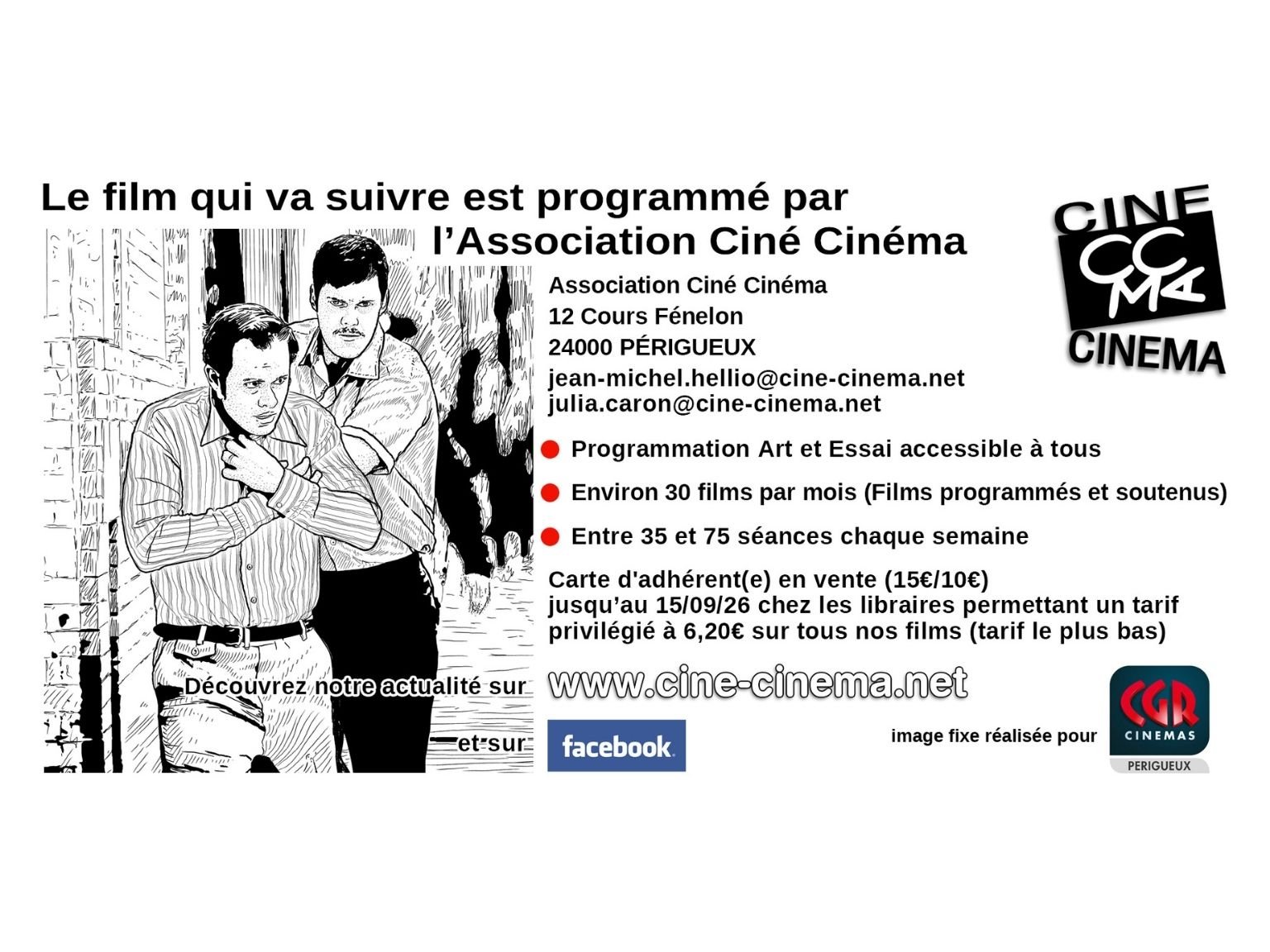 Films CinéCinéma Mai 2026