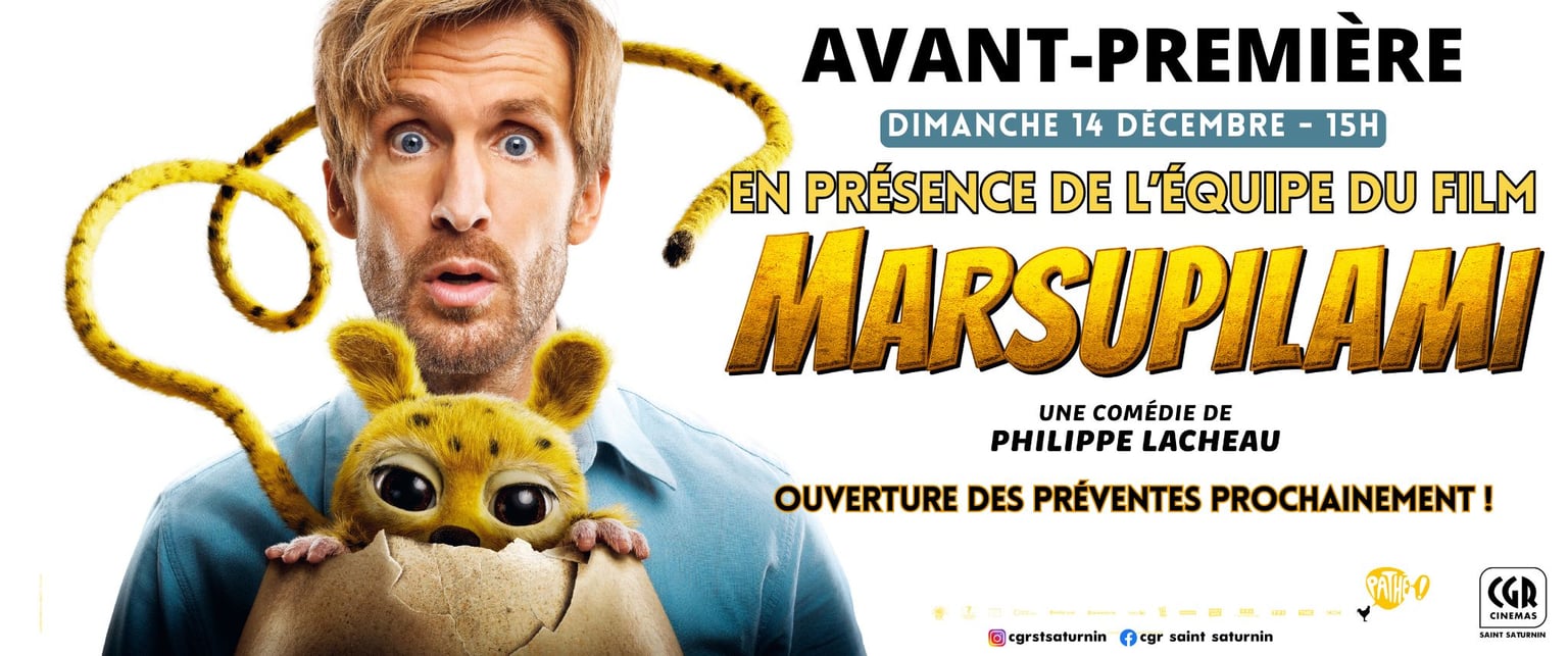 🐾 MARSUPILAMI en présence de l'équipe du film