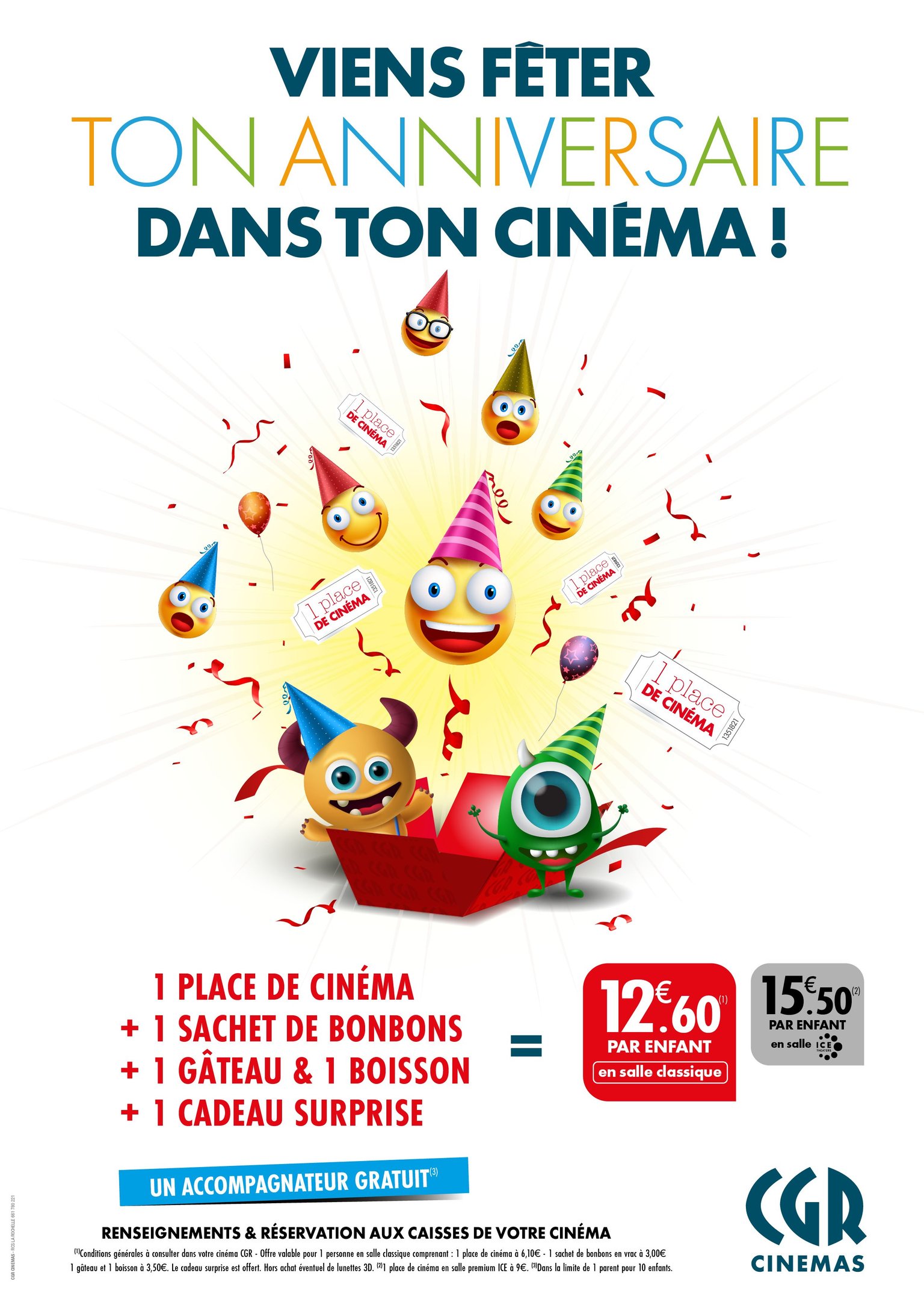 ANNIVERSAIRE AU CINEMA DE TROYES