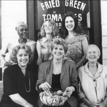 Fried Green Tomatoes starring Kathy Bates, Jessica Tandy, Mary Stuart Masterson