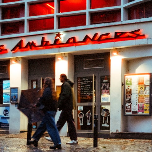 Devanture Cinéma Clermont Ferrand les Ambiances