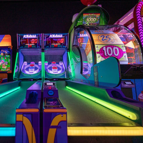 arcade game skee ball