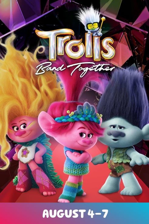 Trolls Band Together Kemps River Summer Series August 4-7