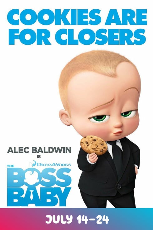 Boss Baby Greenbrier Summer Series July 14-17