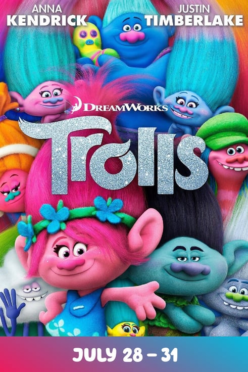 Trolls Greenbrier Summer Series July 28-31