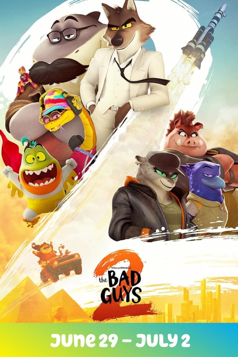 The Bad Guys 2 Edinburgh Summer Series June 29-July 2
