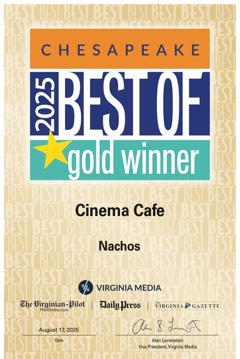 2025 Best Nachos in Chesapeake, Gold Winner