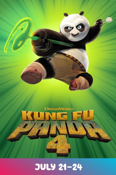 Kung Fu Panda 4 Greenbrier Summer Series July 21-24