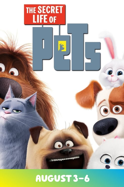 The Secret Life of Pets Kemps River Summer Series August 3-6