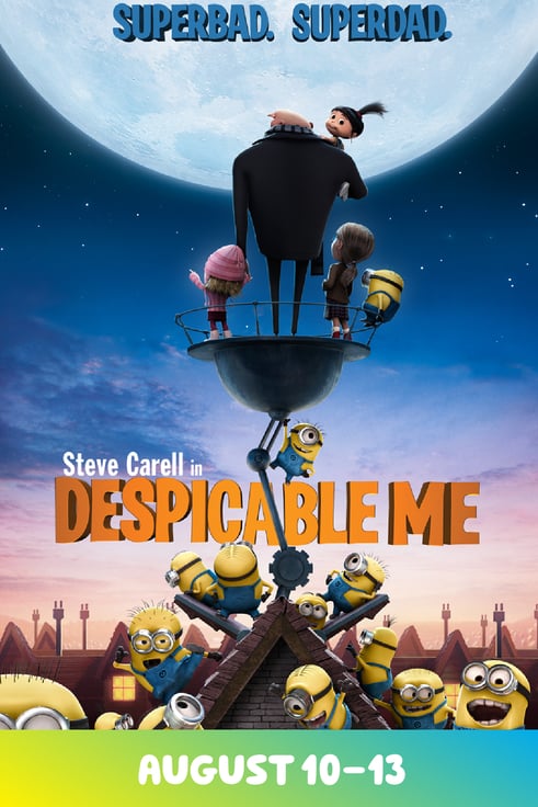 Despicable Me Kemps River Summer Series August 10-13