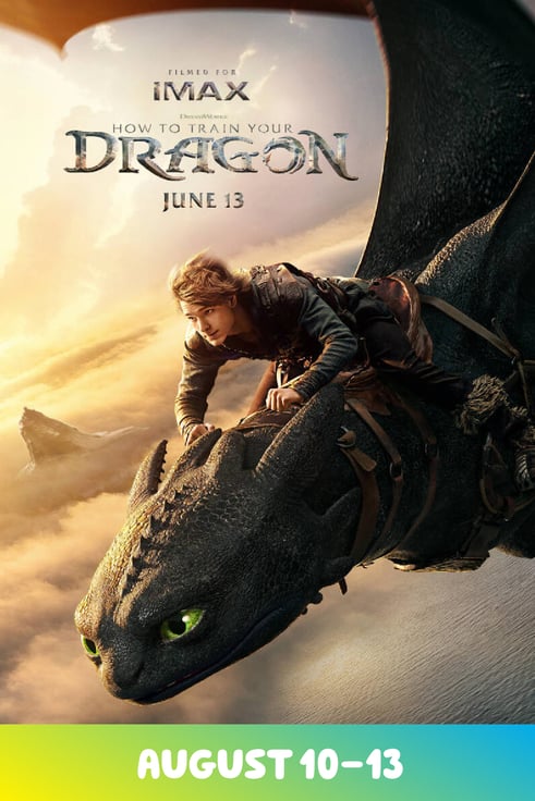 How to Train Your Dragon (Live Action) Edinburgh Summer Series August 10-13