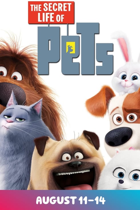 Secret Life of Pets Chester & Edinburgh Summer Series August 11-14