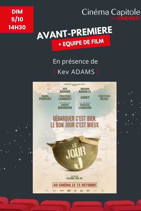Equipe du film JOUR J  au Capitole 