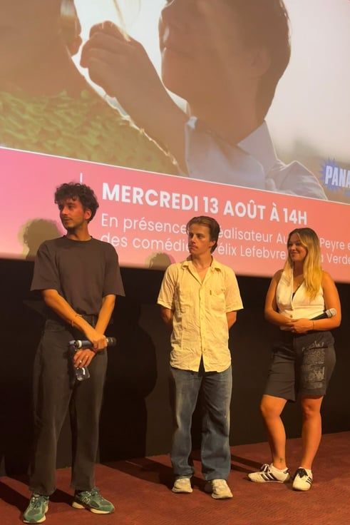 L'équipe du film L'épreuve du feu