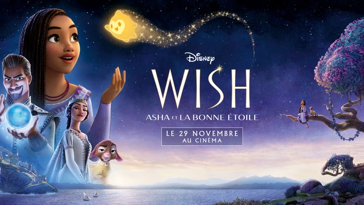 Infos & horaires pour Wish - Asha et la bonne étoile - Le Grand Palais -  Roanne