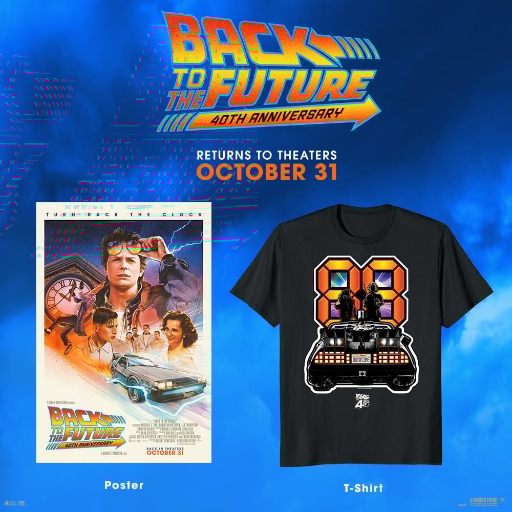BACK TO THE FUTURE 40th ANNIVERSARY