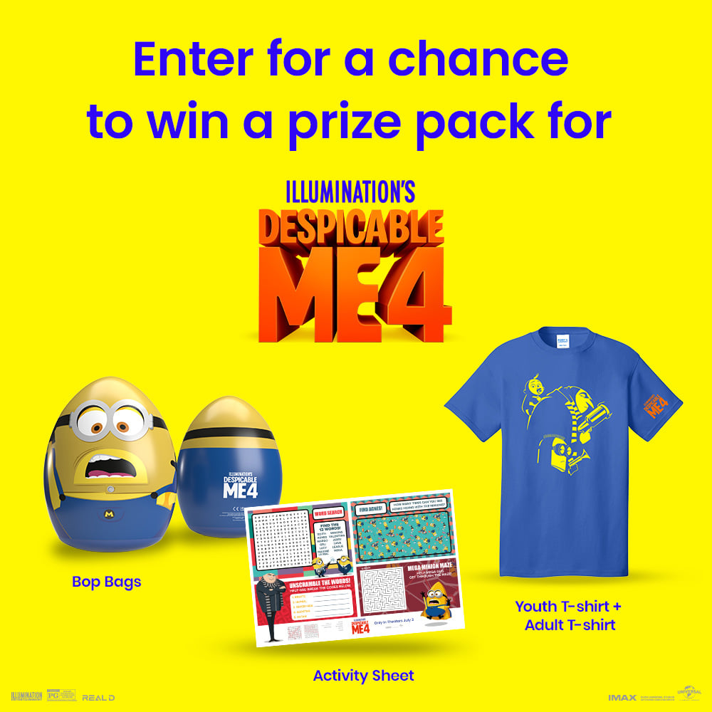 Despicable Me 4 Prize Pack
