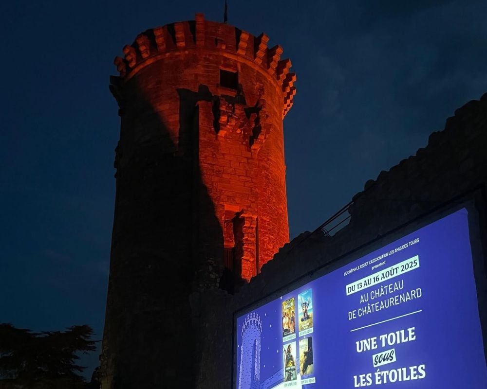 Une Toile sous les étoiles à Chateaurenard