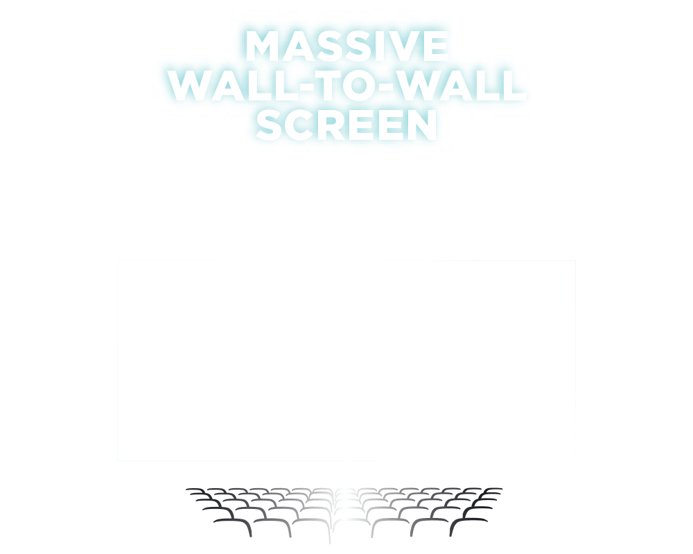 Massive Wall To Wall Screen