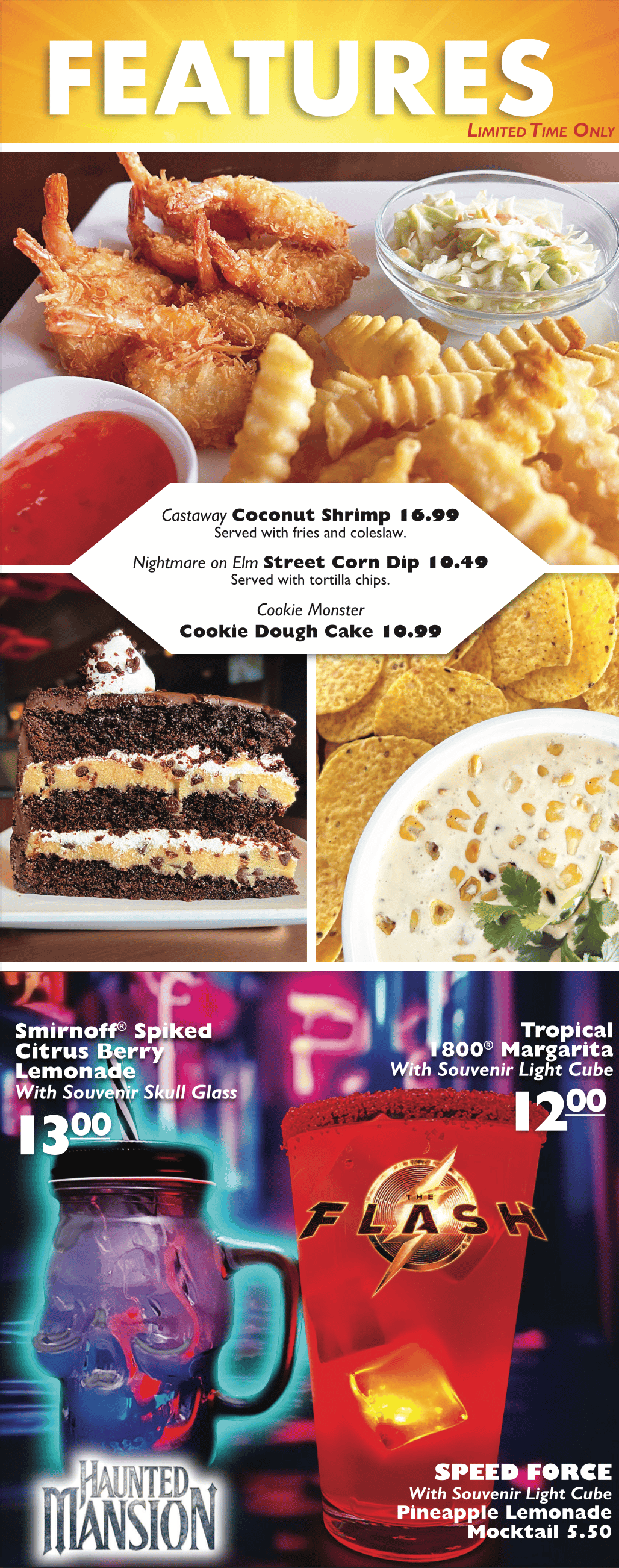 Menu Cinema Cafe