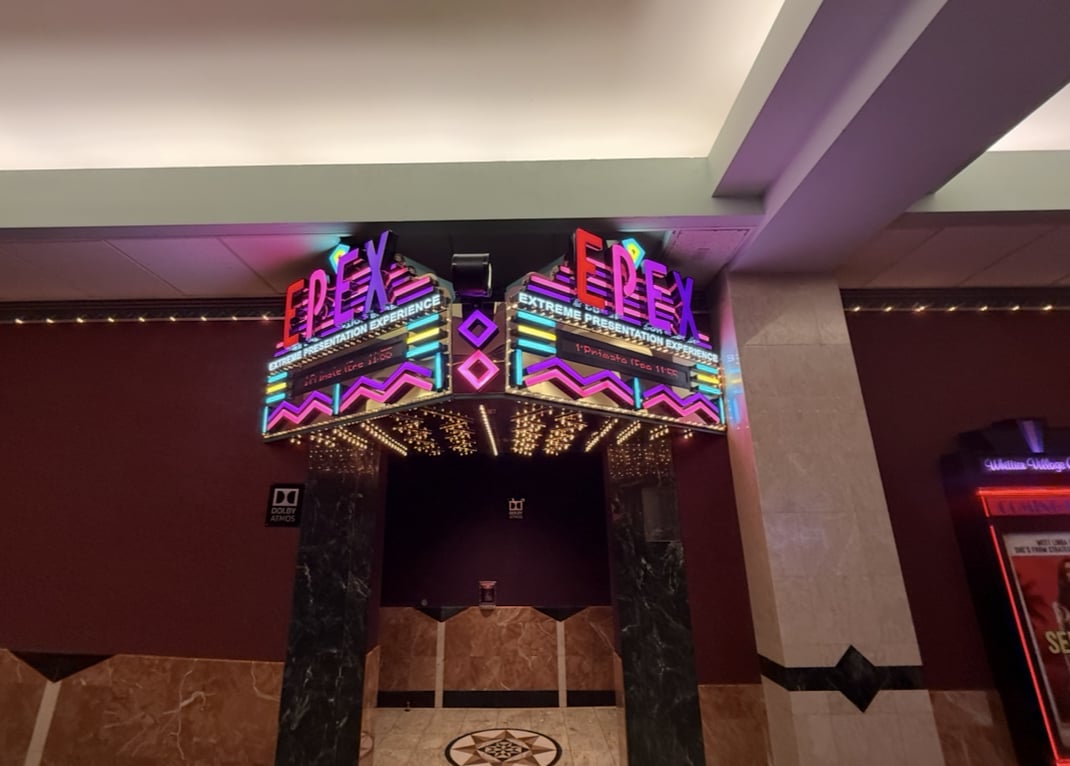 Our newly equipped EPEX auditorium features a stunning screen size and premium seating.