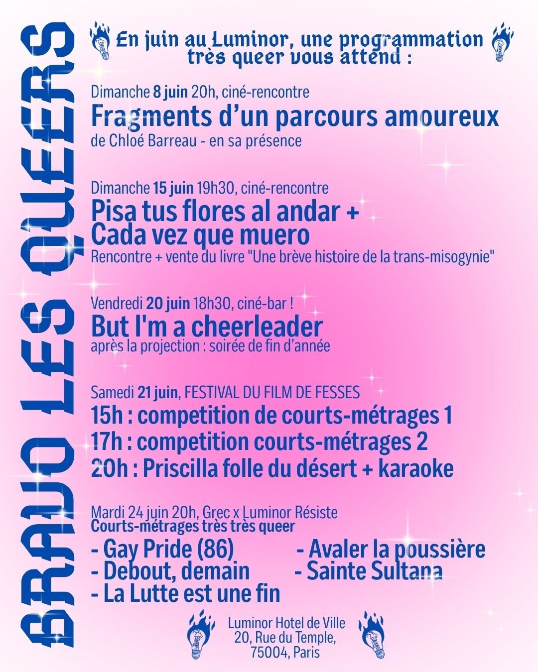 Juin sera très queer au Luminor