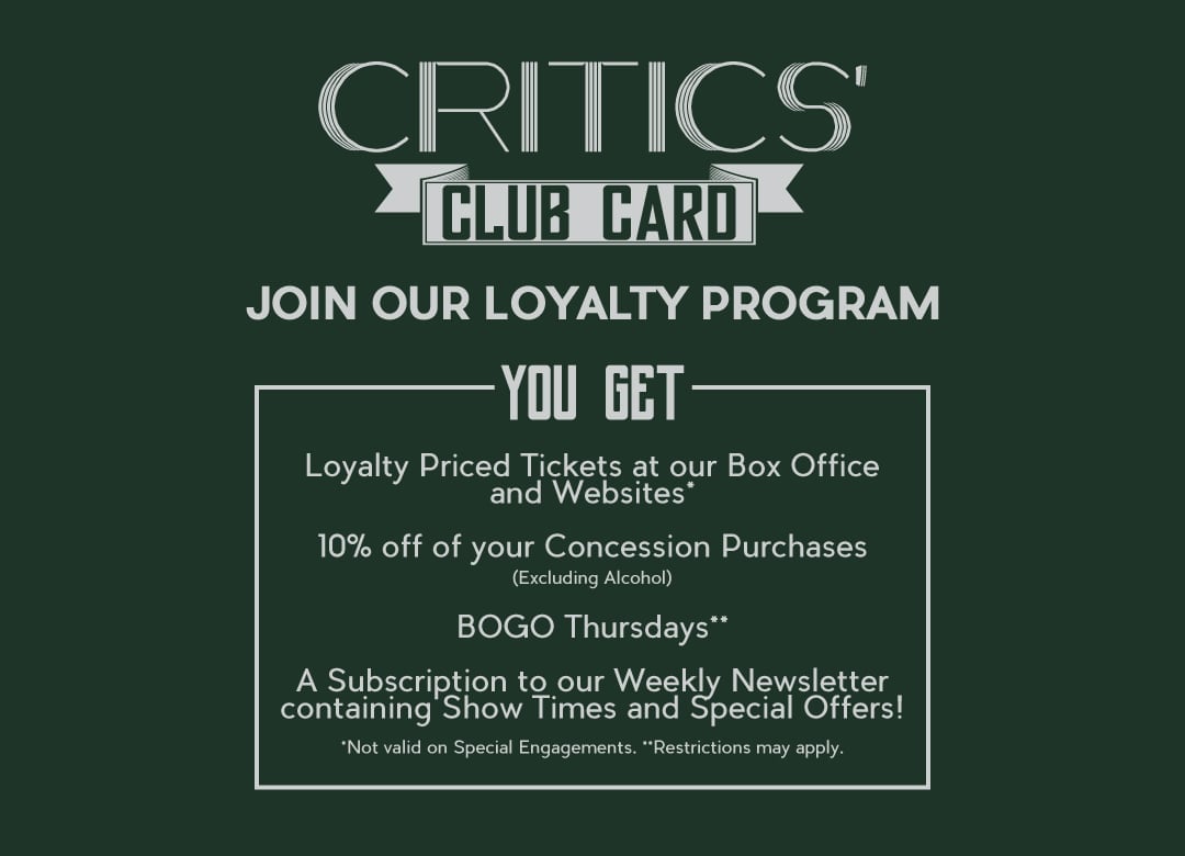 Critic's Club 