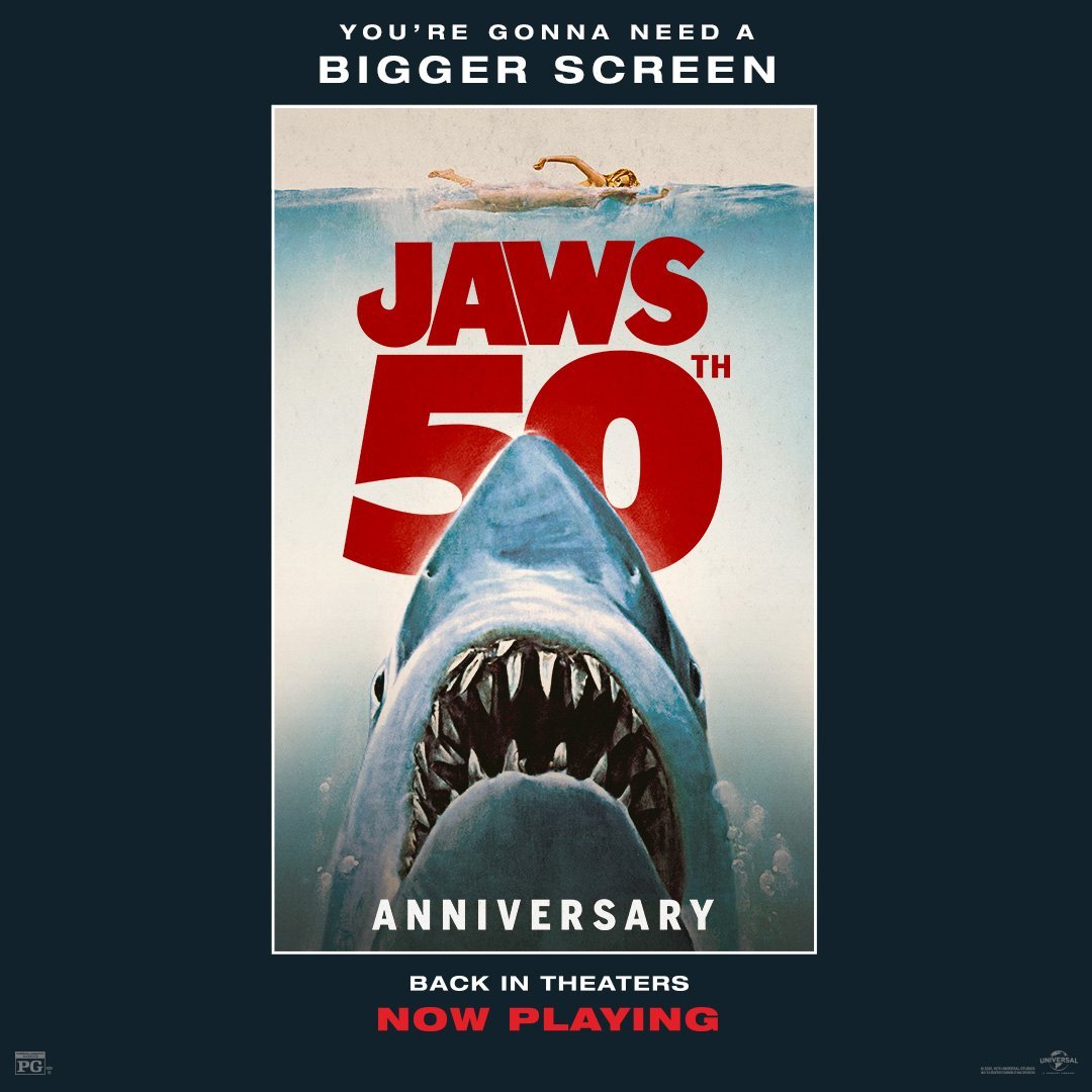 Jaws: 50th Anniversary back in theaters for a limited engagement