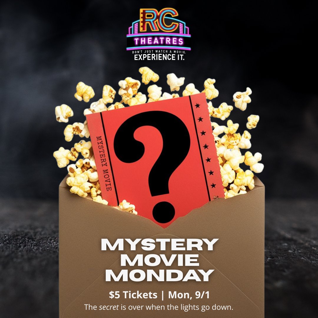 Mystery Movie Monday on September 1st