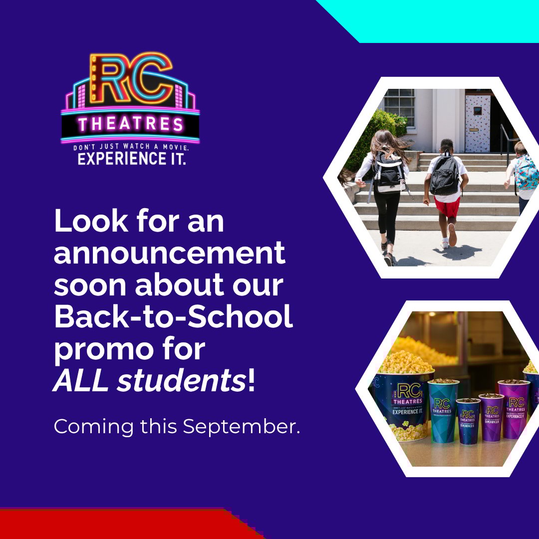 back to school offer coming soon
