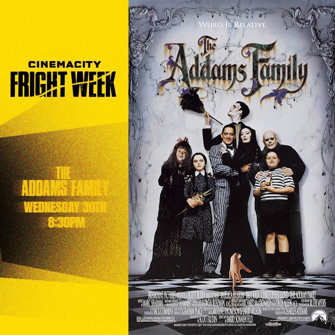 Addams Family: Wednesday 30th October 8:30pm