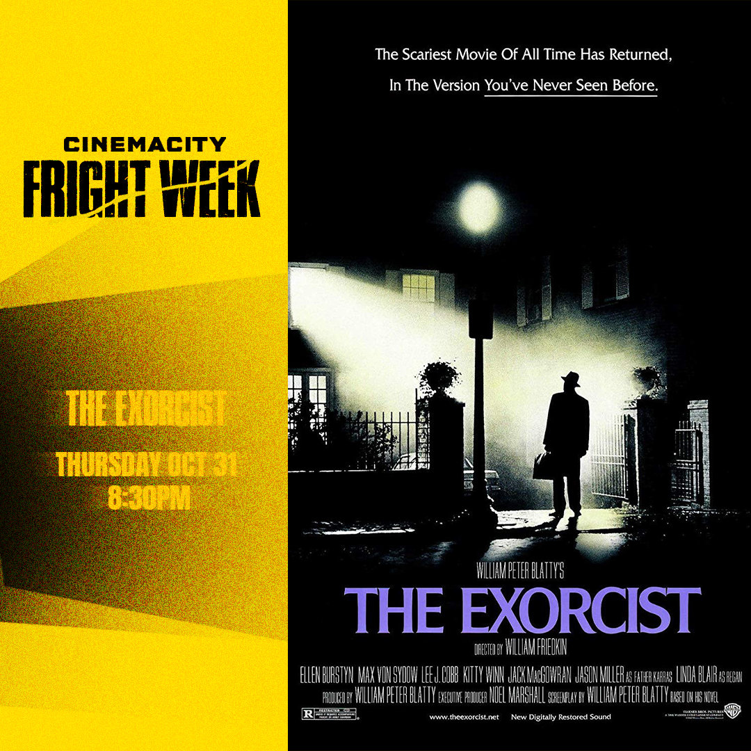 The Exorcist: Thursday 31st October 8:30pm